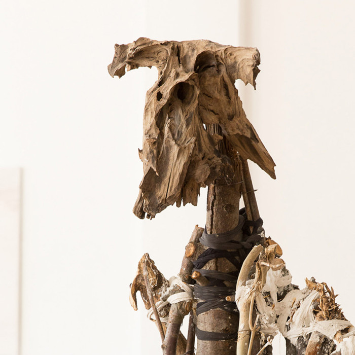 Minotaurus, Körpergebilde, Bianka Mieskes, 2014, Foto Walter Wetzler